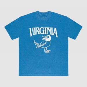 New Virginia Bird Tee in Blue